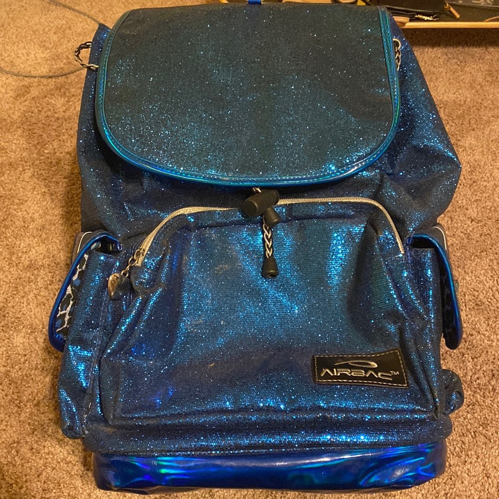 blue airbac backpack